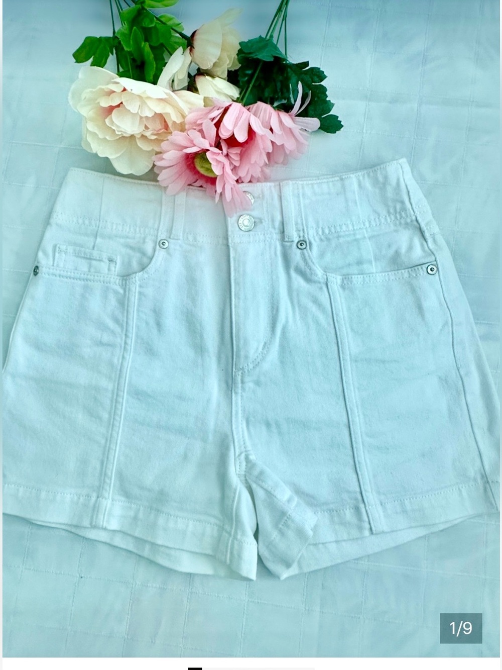 LOFT NWOT Clean Crisp White High-Rise Women's Jeans PERFECT!